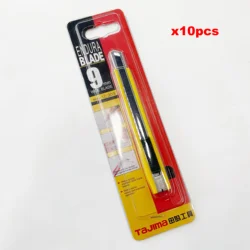 10 Pieces Tajima Utility Knife Paper and office Knife DIY Art Cutter Stationery School Tools Paper Cutter LC303