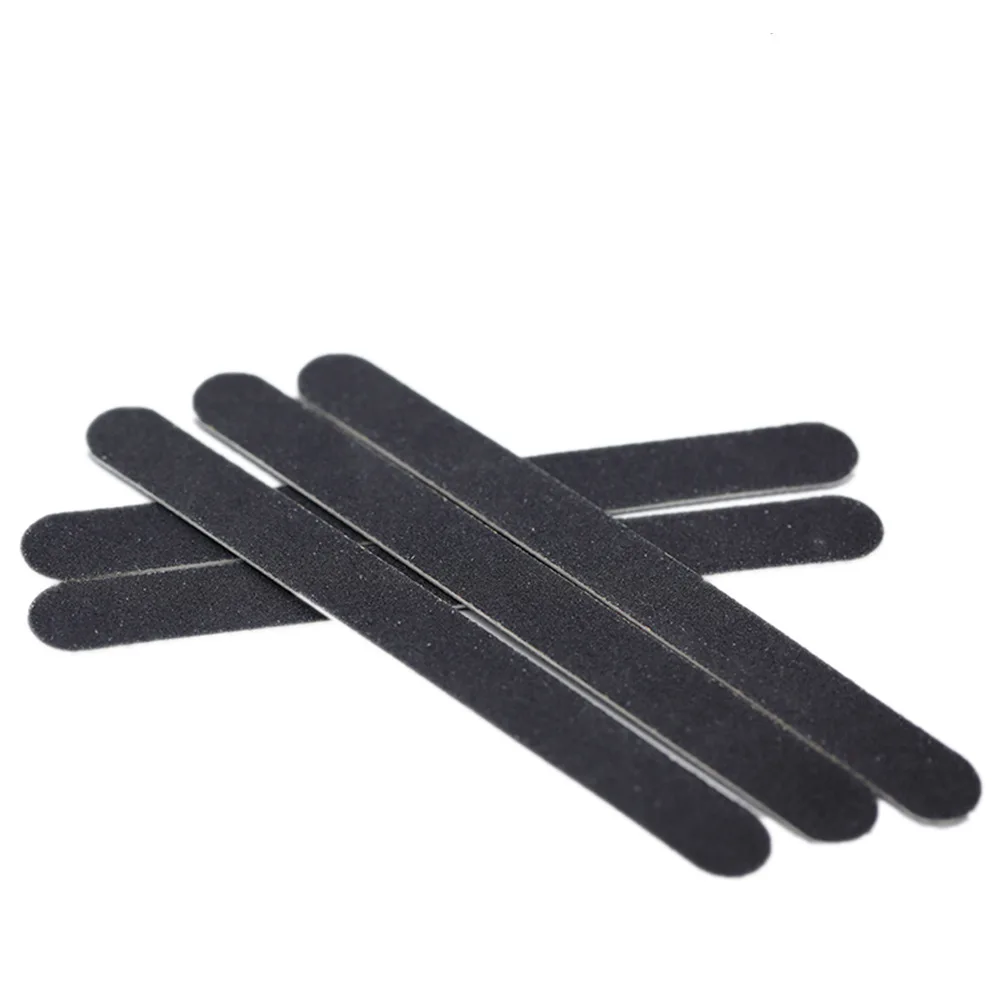 50 pcs/lot high quality plastic thin nail file 100/180 nail emery board manicure tool  nail art tool