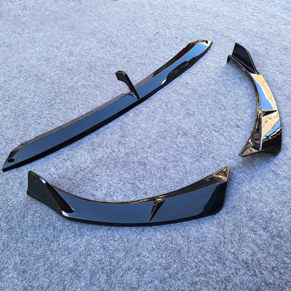 Auto-Frontstoßstangenspoiler, Lippenkörper-Set, Stoßstangen-Diffusorschutz, kompatibel mit 2019–2026, Mazda 3, Schrägheck/5DR-Modell – Detail 7