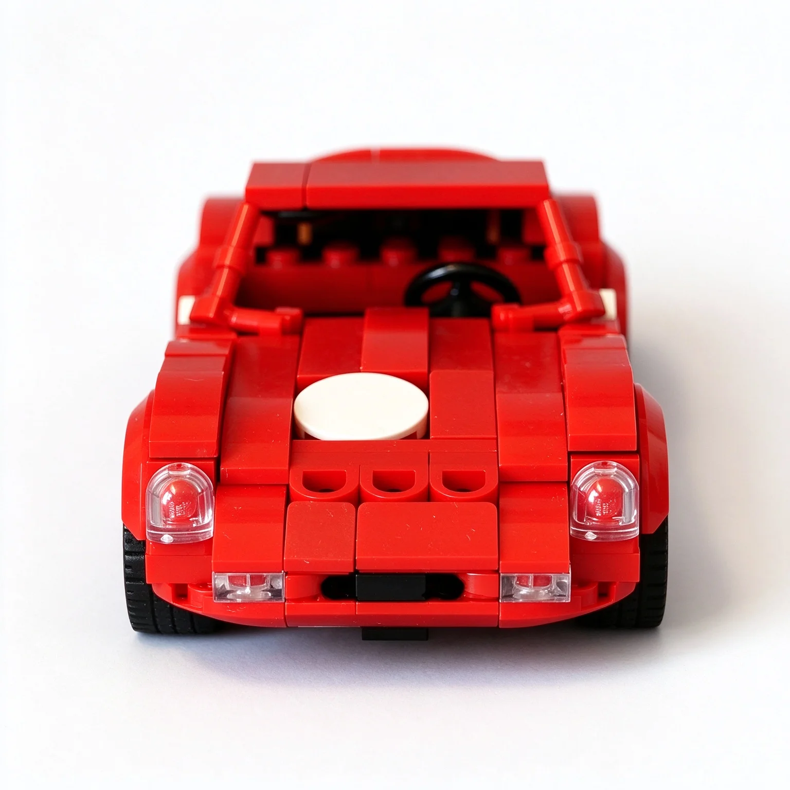 PolaDeer 300PCS MOC Front Mounted V12 engine large touring sport car Building Blocks Brain-Teasing Model Toy Brick Birthday Gift