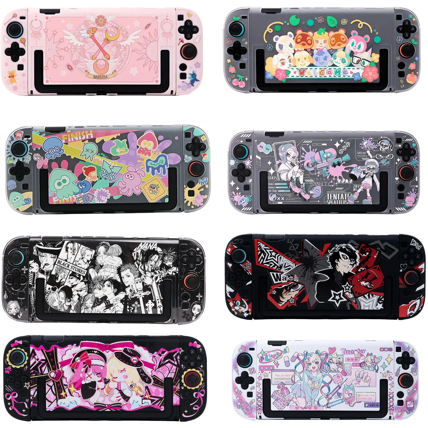 

12 видов защитного чехла для док-станции, совместимого с переключателем 2–NS2 (2025), съемный жесткий корпус для ПК