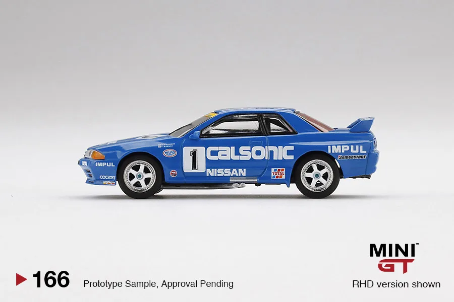 in-stock-1-64-skyline-r32-gra-1-calsonic-1991-166-alloy-die-cast-car-model-adult-figment-boys'-toy-children's-gift