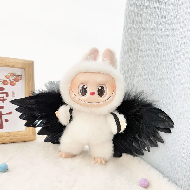 

[Clothes only] First/second generation Labubu clothes pendant Labubu baby clothes sitting party skirt baby clothes angel wings