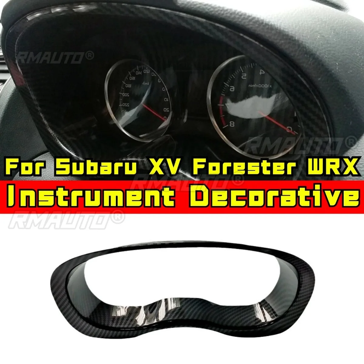 

Декоративная рамка приборной панели из углеродного волокна для Subaru XV 2012-2017 Forester 2013-2018 WRX, модификация