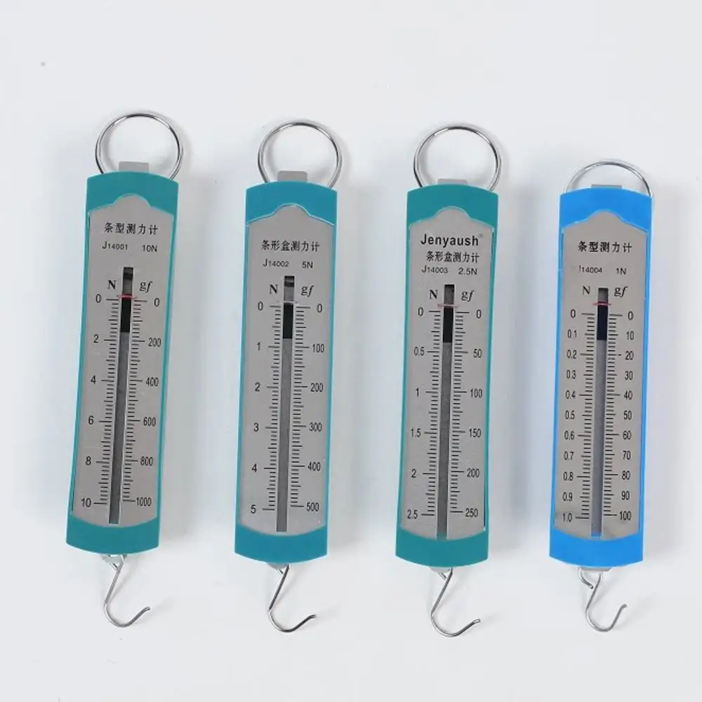 Easy to Read 1N Spring Scale 2.5N 10N Spring Dynamometer Clear Scale 5N Trigger Pull Gauge Physics Study