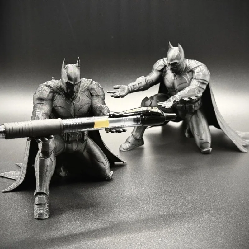 3D Printing Batman Pen Holder Personalized Stationery Storage Desktop Trendy Play Decoration Office Learning Fun Ornament view 3