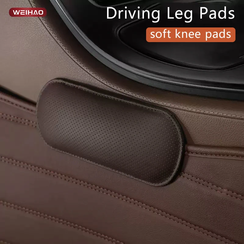 

WEIHAO Car leg cushion main driver's knee cushion driving leg cushion support kneepad car seat leg cushion Seat Supports