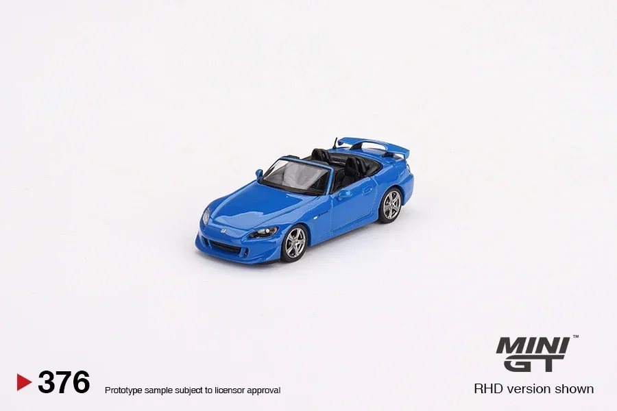 MINI GT 1:64  S2000 (AP2) Type S Apex Blue RHD Diecast Model Car