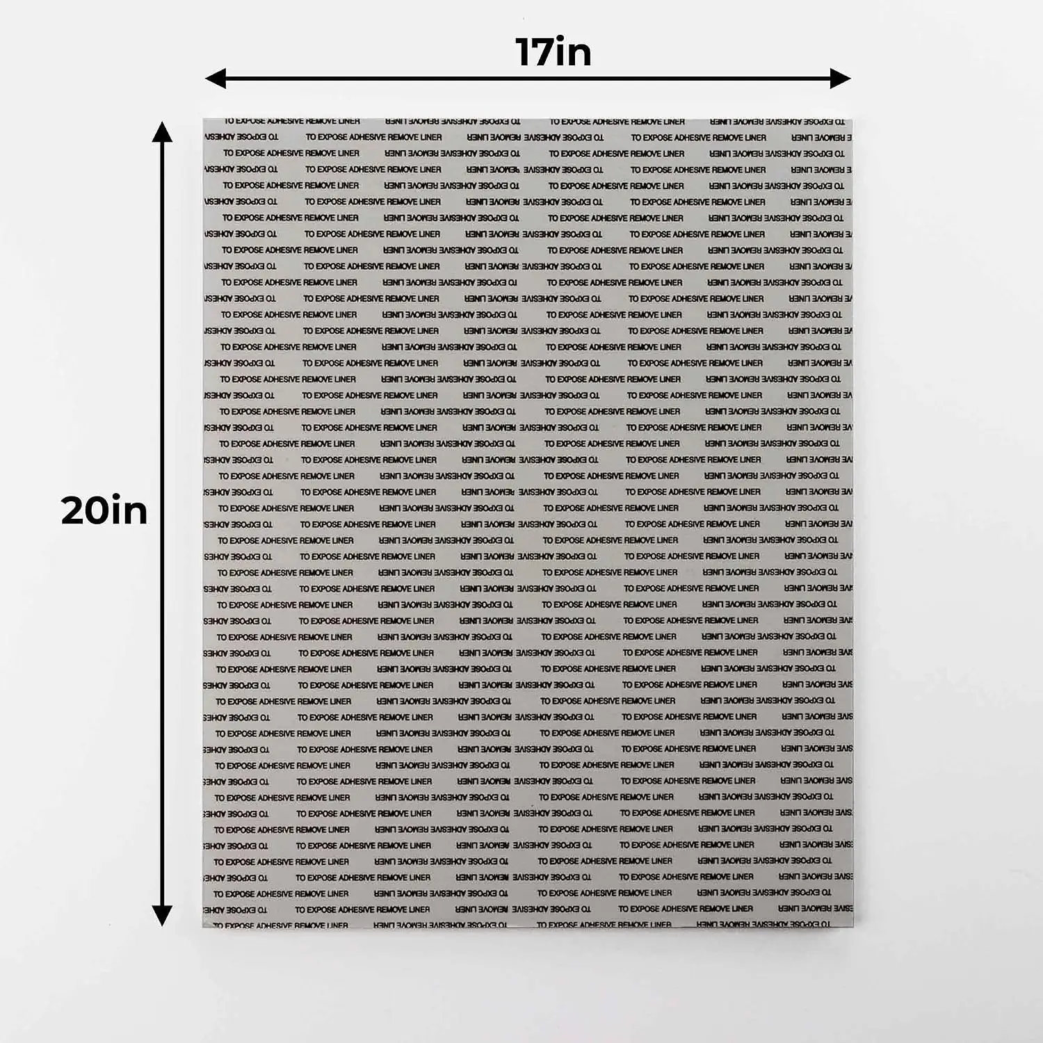 17x20 Self Adhesive Foam Board 3/16
