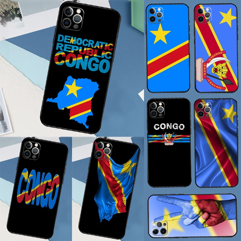 Congo Democratic Republic Flag Case For OnePlus Nord 6 CE 5 2 3 4 Lite N20 N30 OnePlus 15T 15 13 12 11 10T 13T 13R 12R 15R