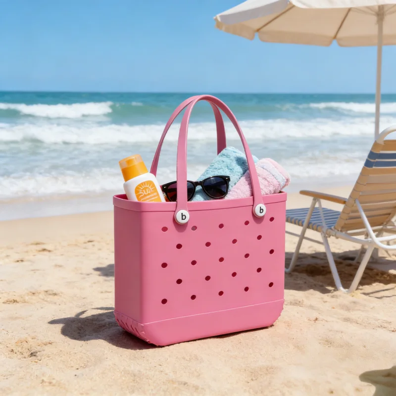 Waterproof Beach Storage Bag Camp Picnic Basket Women Cosmetic Shopping Handbag Book School Bag Gym Clothes Pouch Home Organizer