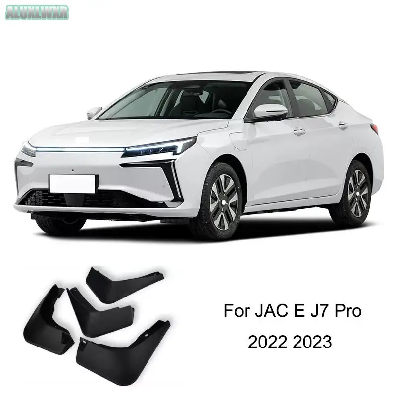 

car-styling Mudguards Mud Flap Flaps Splash Guards Fender Protector Cover 4pcs for JAC E J7 Pro 2022 2023 Car Accessories auto