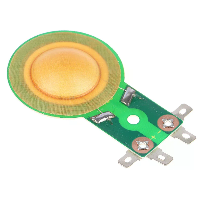 Bobina de voz de tweeter de 25,5 mm: controlador de bocina redonda con diafragma de cobre y película de resina para reparación de altavoces de alta frecuencia ​