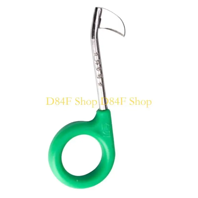 D84F Rings Barking Cutter Efficient Tree Bark Peeler Tool for Orchard Management with Ergonomic Handle&Sharpness Blade Design
