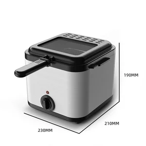 مقلاة كهربائية منزلية متعددة الوظائف ، مقلاة زيت ، بطاطس مقلية ، أجنحة دجاج ، آلة وجبات خفيفة ، 110 فولت ، 220 فولت ، 1000 واط ، 2.5 لتر أعلى 8 مبيعات لآلة قلي البطاطس - رقم 3