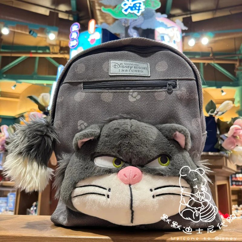 

Mary Cat Lucifer Miaomiao Cat Claw Double Shoulder Bag School Backpack Birthday Gift Plush Toys Filled Animals Soft Toy Backpack