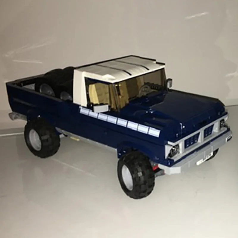 NEW Creatorive Expert MOC-10265 Mustangs GT Ford Truck Building Block Cars Bricks Classic Pickup Assembled Model DIY Toys Gifts