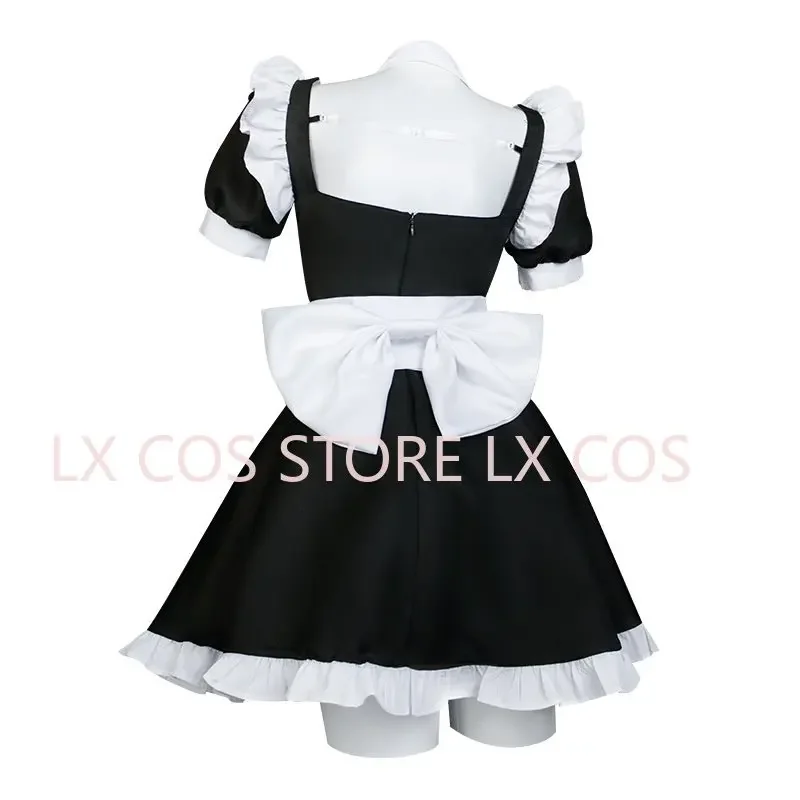 Gotou Hitori Cosplay Bocchi The Rock Gotou Hitori Maid Dress Black and White Maid Dress Lolita Halloween Women Clothes