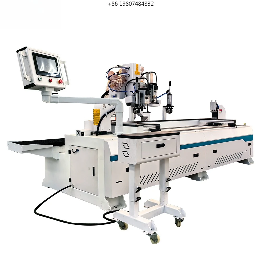Solution for Door Hardware Hole Making Woodworking Machinery MZB3613 CNC Multifunctional Keyhole Machine - Reliable