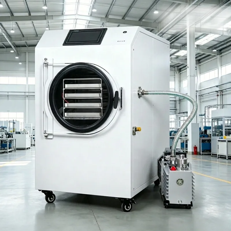 Best Large Workshop Automatic Home Dryer 14 - 15Kg Capacity Freeze Drying Equipment For Fruits Meat Processing
