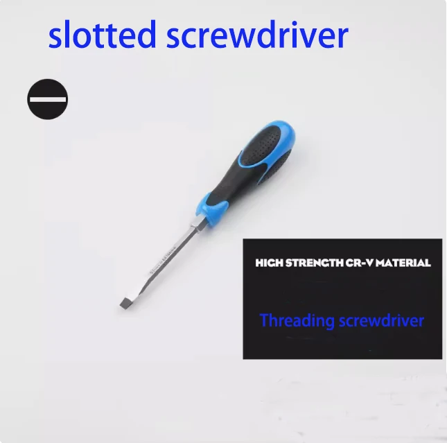 Multipurpose Handle Screwdrivers Set With Magnetic Insulated Security Repair Hand Tools Cross/Straight Type Screw Driver