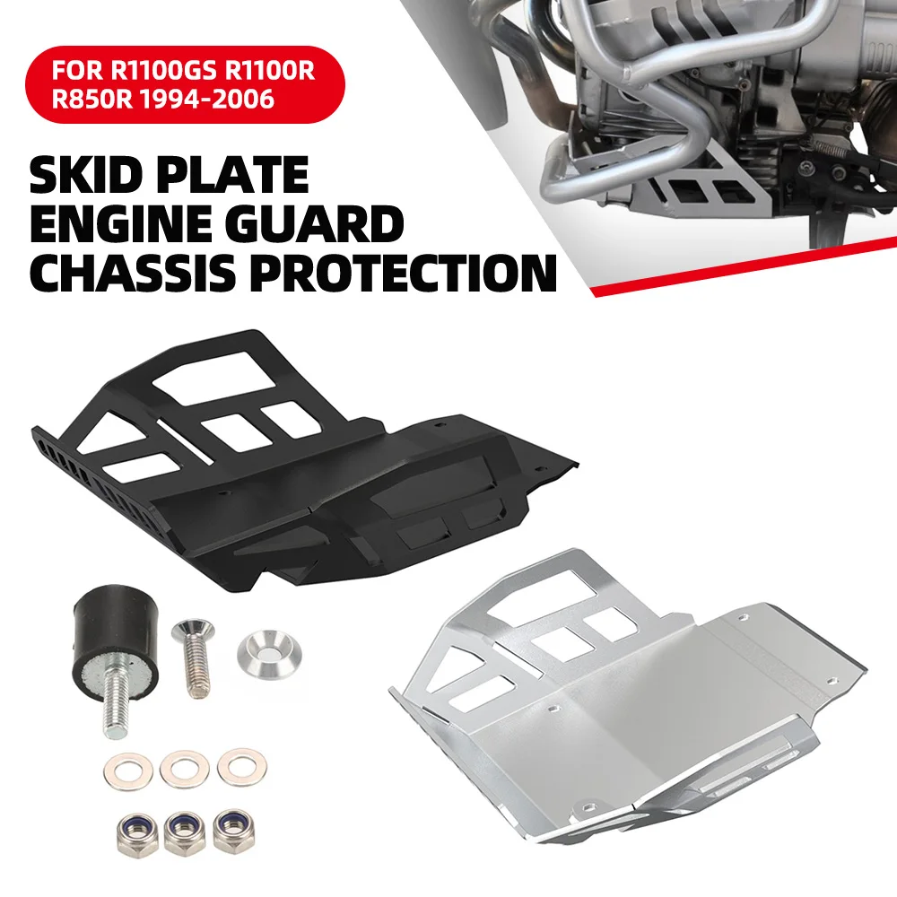 

For BMW R1100GS R1100R R850R 1994-2006 2005 2004 Motorcycle Chassis Expedition Skid Plate Engine Chassis Cover Guard Protection