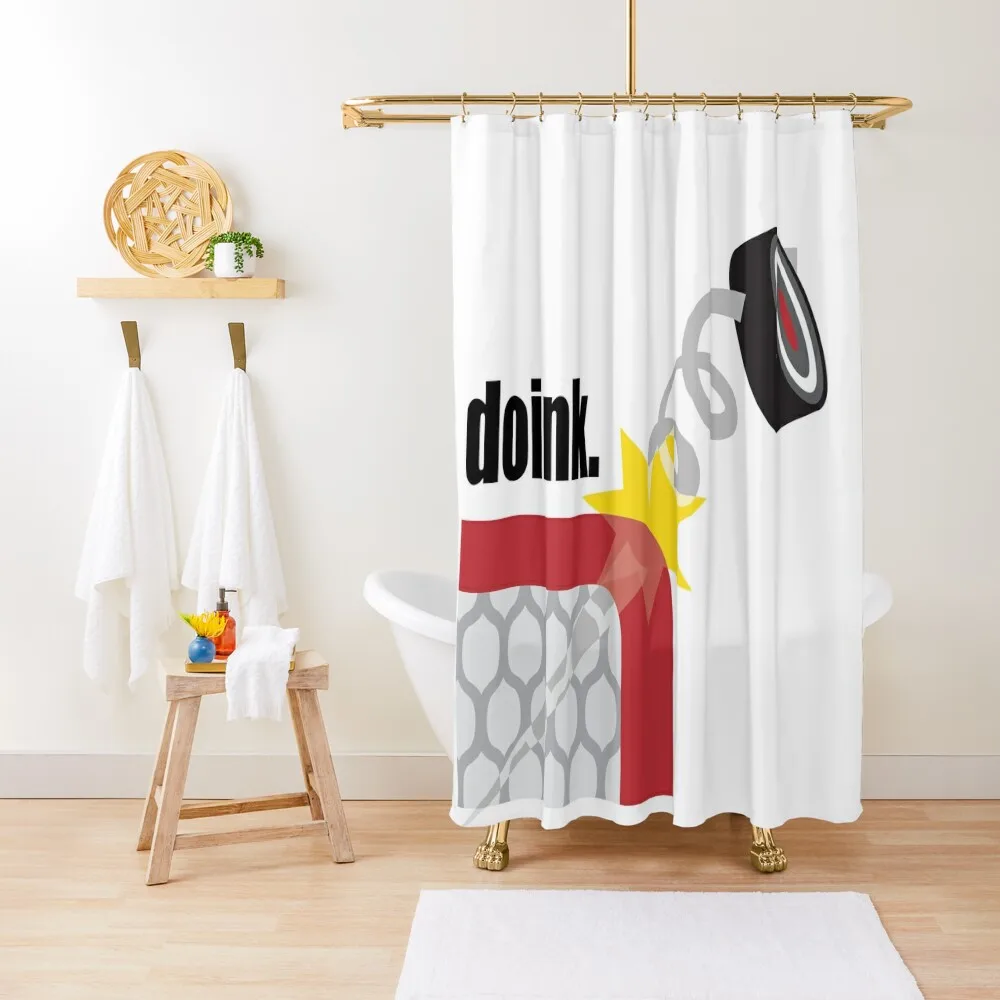 Funny Hockey Shower Curtain Set For Bathroom Cover Curtain