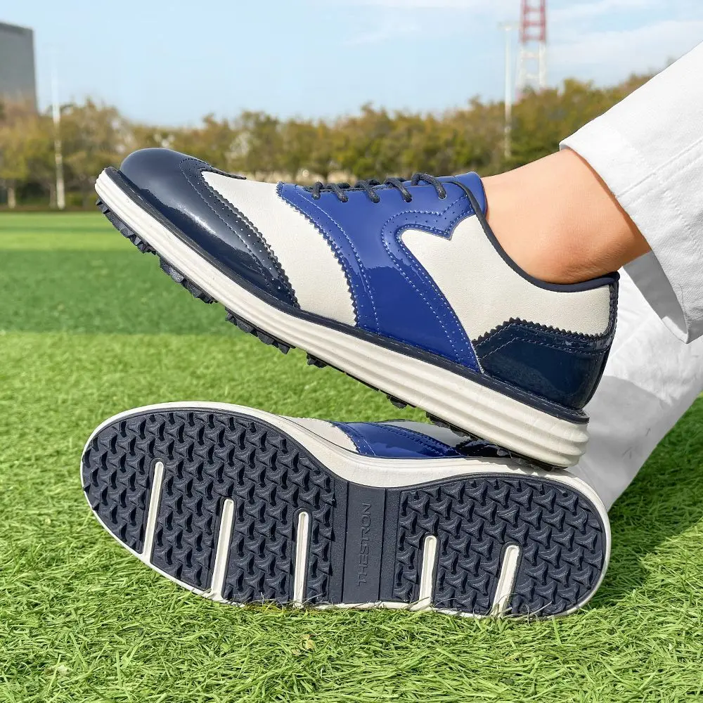 2025 zapatos de Golf profesionales nuevos para hombre, zapatos de entrenamiento de Golf, zapatillas antideslizantes, zapatos de tenis para hombre