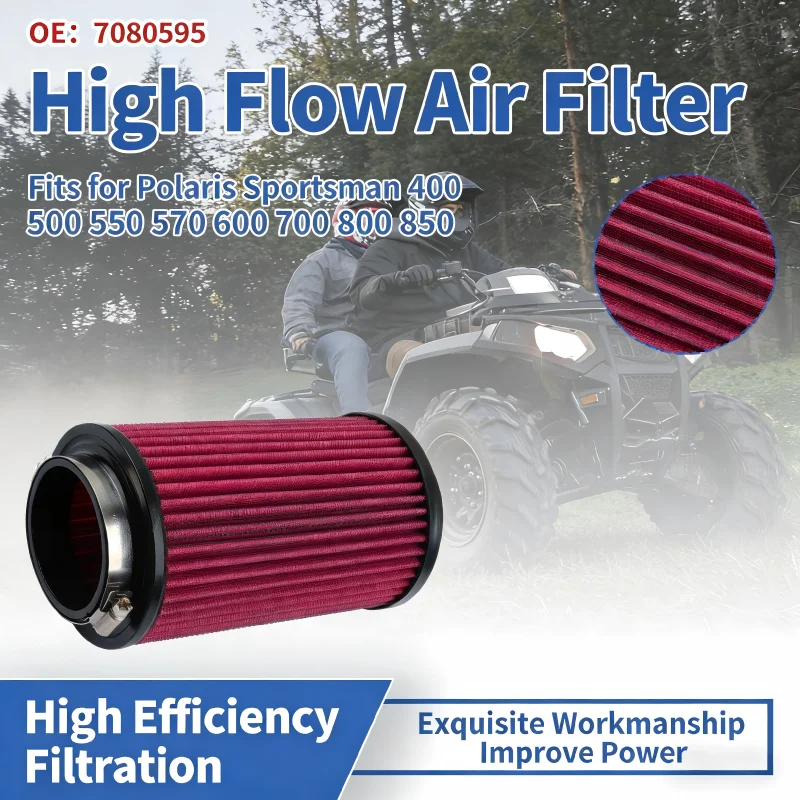 

Air filter OEM 7080595 for Polaris Sportsman 400 500 550 570 600 700 800 850 Scrambler Magnum ATV Parts
