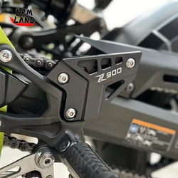 For Kawasaki Z900 Z 900 2017-2024 Motorcycle Accessories FootPeg Footrest Heel Plates Foot Rest Pegs Pedal Guard Extension 2023