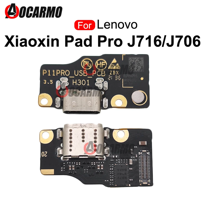 

For Lenovo Xiaoxin Pad Pro J716 J706 ChargIng Dock Charger Port Connection Motherboard LCD Screen Flex Cable Repair Parts