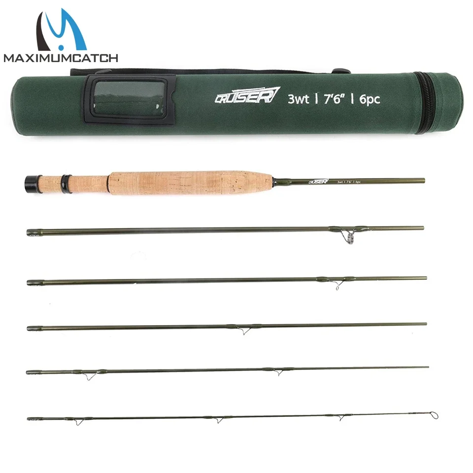 Caña ultraligera carbono IM10 para pesca con mosca MAXIMUMCATCH - imagen 4