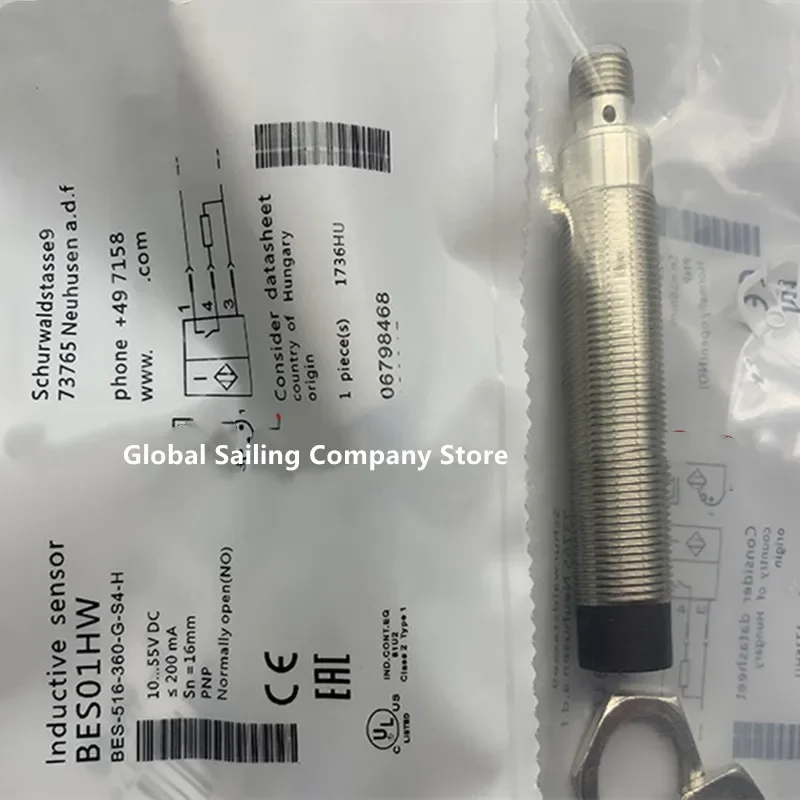 

3 шт. новый индуктивный датчик BES01HW BES 516-360-G-S4-H