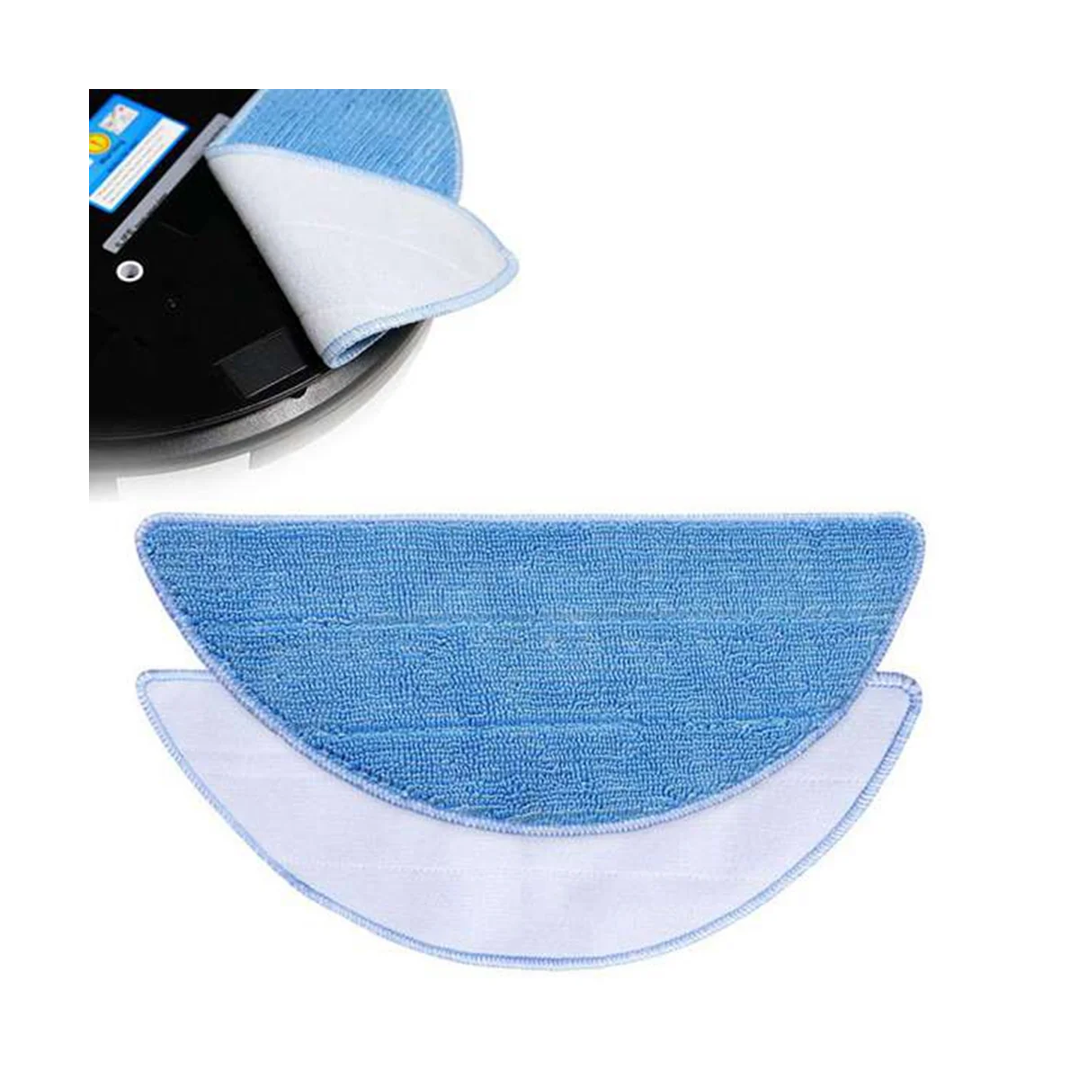 4Pcs Suitable for Sweeping Robot V3S V5S V5 V3 Mop Replacement Accessories Cleaning Cloth