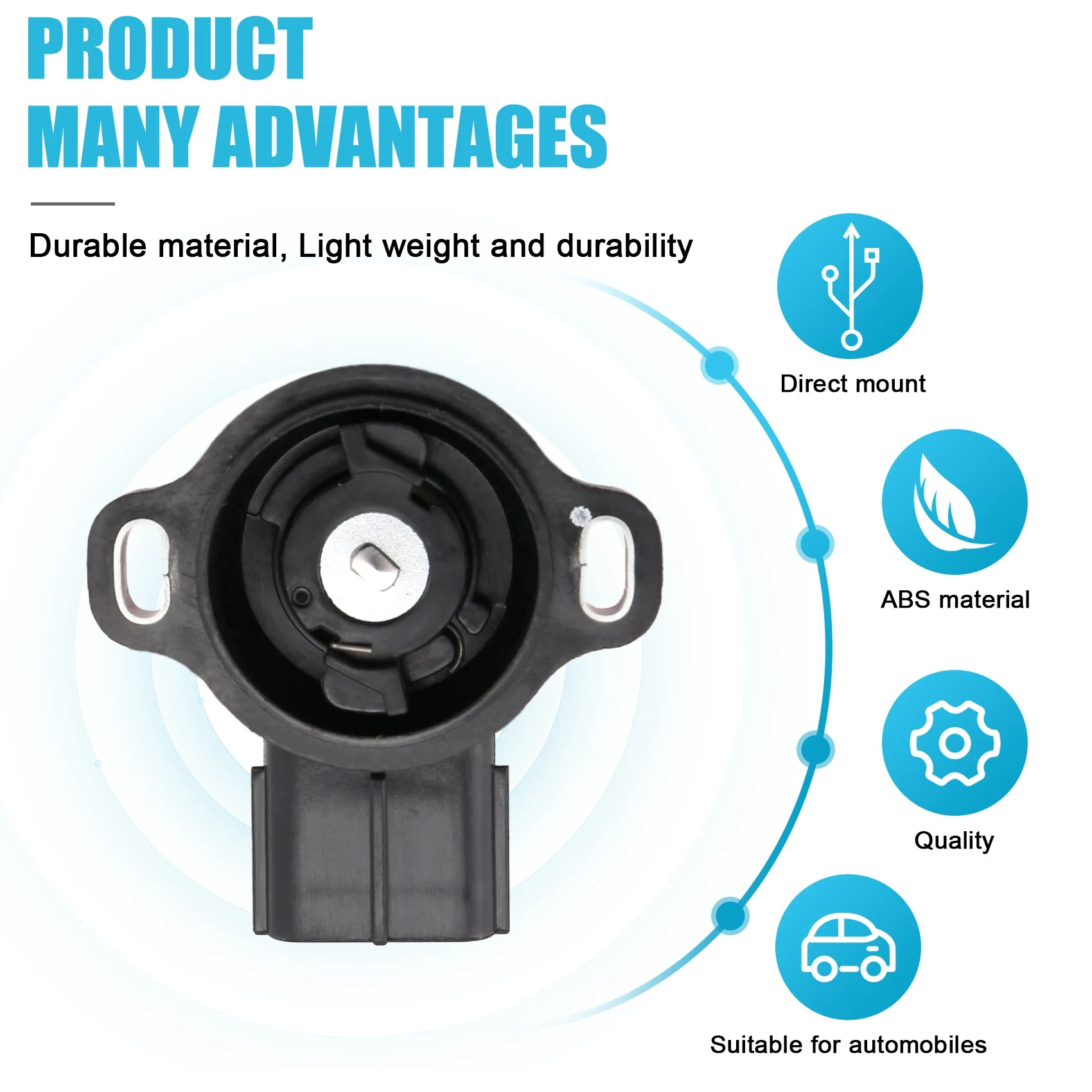

Well 1 Pc New Throttle Position Sensor Fit For Toyota Camry 3.0L 1992-1996 89452-32060