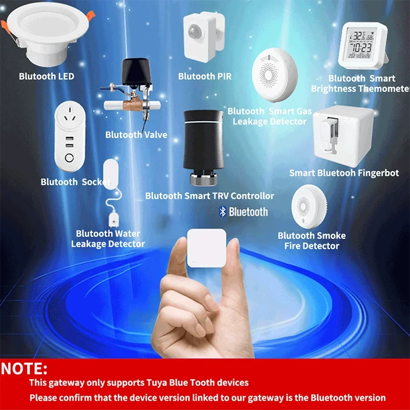 Tuya Smart Gateway Hub Bluetooth-compatibile per Smart Home Work con Alexa Google Home non supporta il protocollo Zigbee