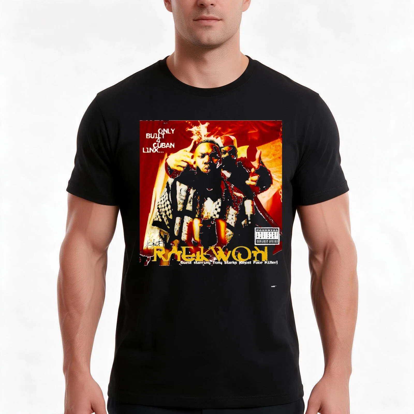 Only Built 4 Cuban Linx T-Shirt, Summer Casual Cotton Tee, Oversized Streetwear Tops, Vintage Graphic Print, Unisex Men Women