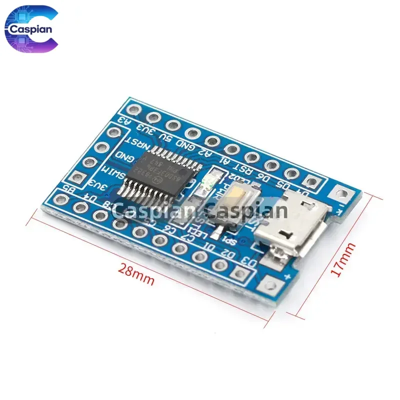 1/3PCS STM8S003F3P6 STM8S103F3P6 System Board TYPE-C STM8S STM8 Development Board Minimum Core Board For Arduino STM DIY KIT
