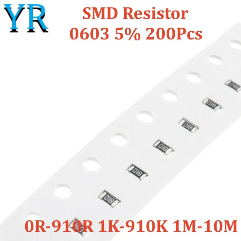 200Pcs 0603 5% Smd …
