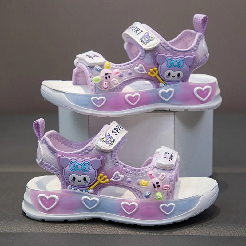 

Girls Princess Summer Sandals Children Summer Beach Shoes Open Toe Shoes Fashion Bowknot Casual girls sandals summer shoes