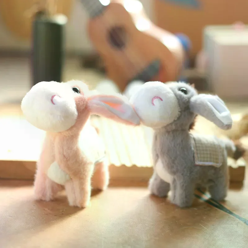 

Stuffed Cute Little Donkey Plush Doll - Perfect Kid's Birthday Gift and Decorative Bag Pendant