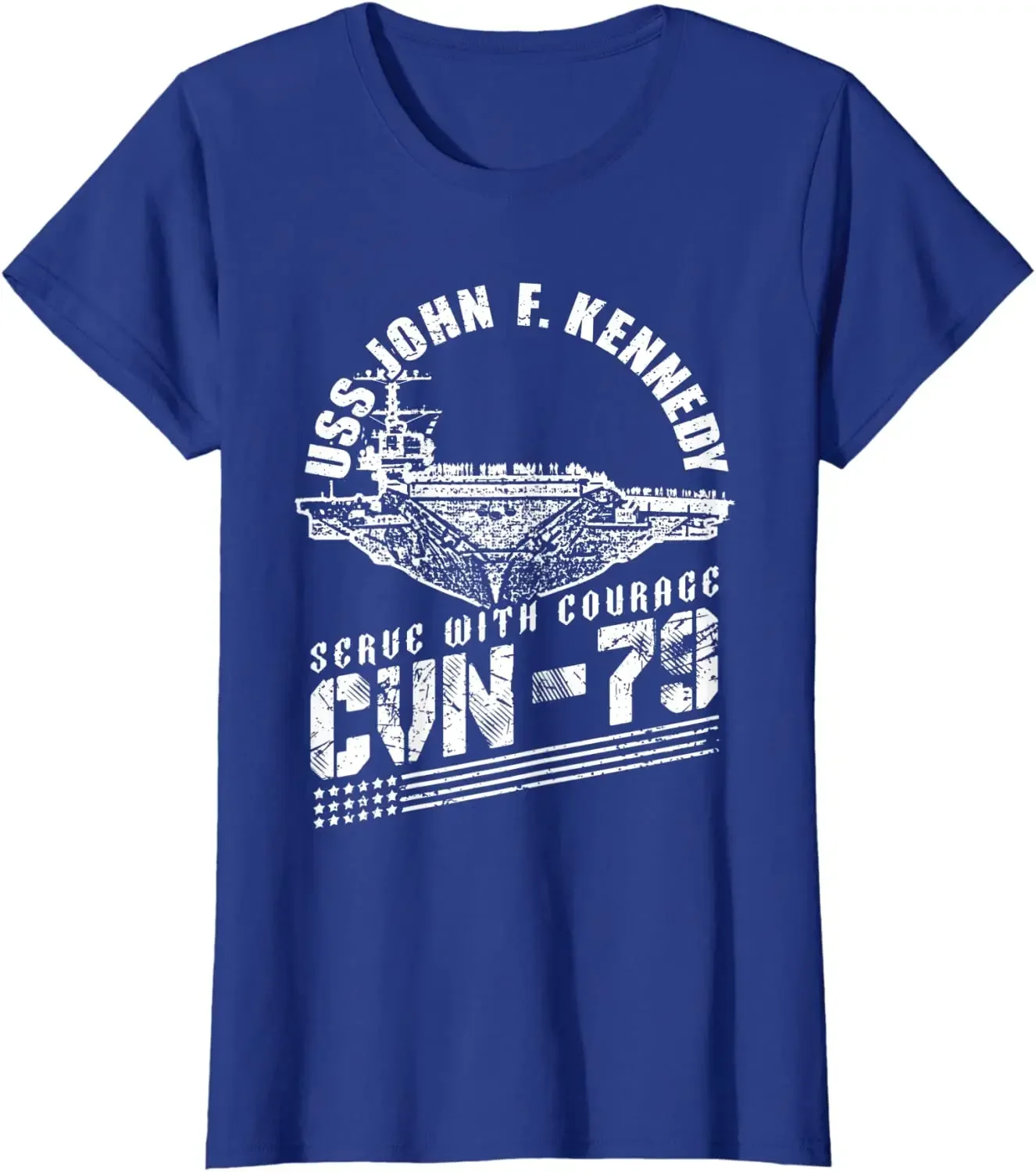 يو اس اس اس جون إف كينيدي CVN-79 حاملة الطائرات تي شيرت 100% القطن س الرقبة قصيرة الأكمام الصيف عادية قميص رجالي الشارع الشهير #2