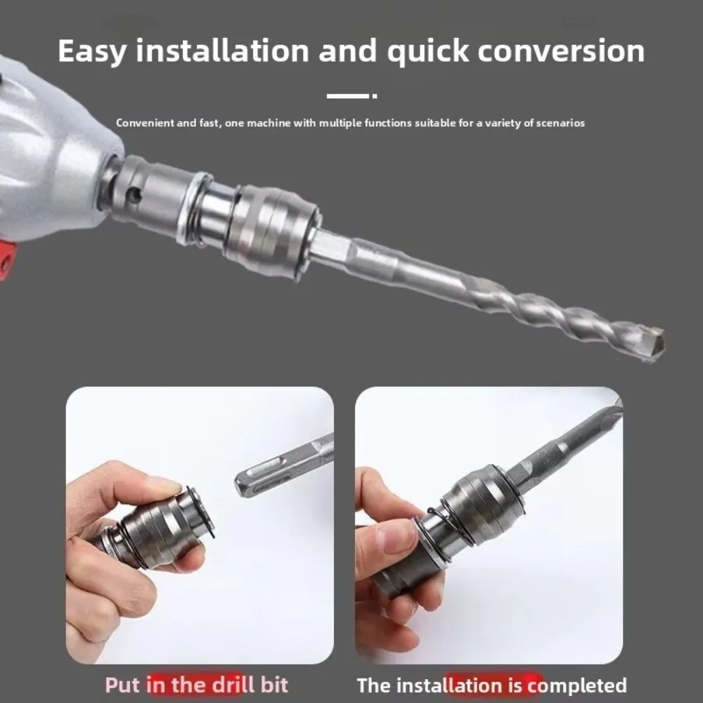 Universal Portable Wrench To Hammer Adapter Square Interface DIY Electric Wrench Conversion Head