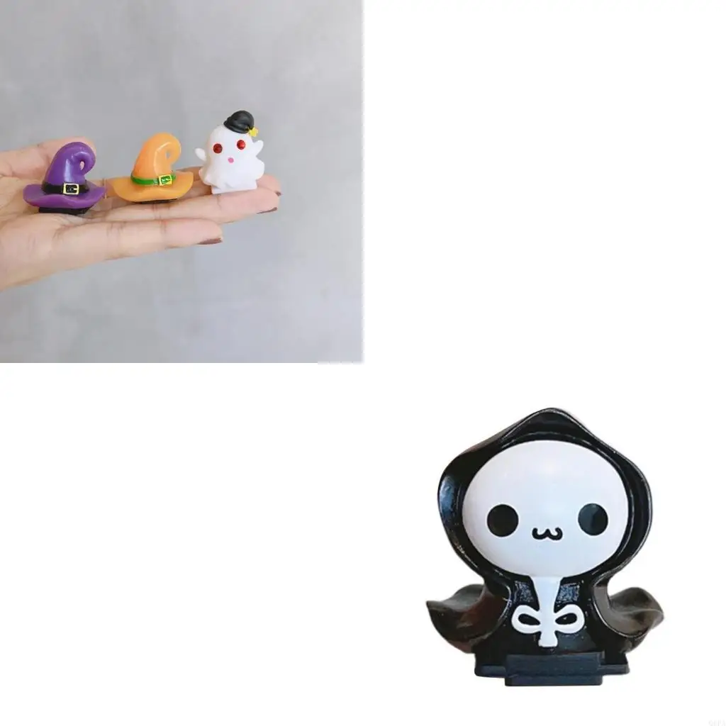 Q6PA Cartoon Halloween Hot Shoe Cap Unique Halloween Designs Hot Shoe Cover Dustproof