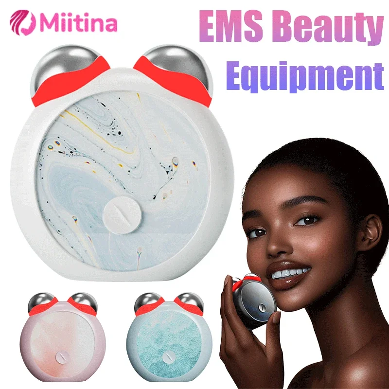 

3D Face Lifting Machine Facial Massager Microcurrent Roller Skin Tightening Rejuvenation Facial Anti Wrinkle Beauty Care Device