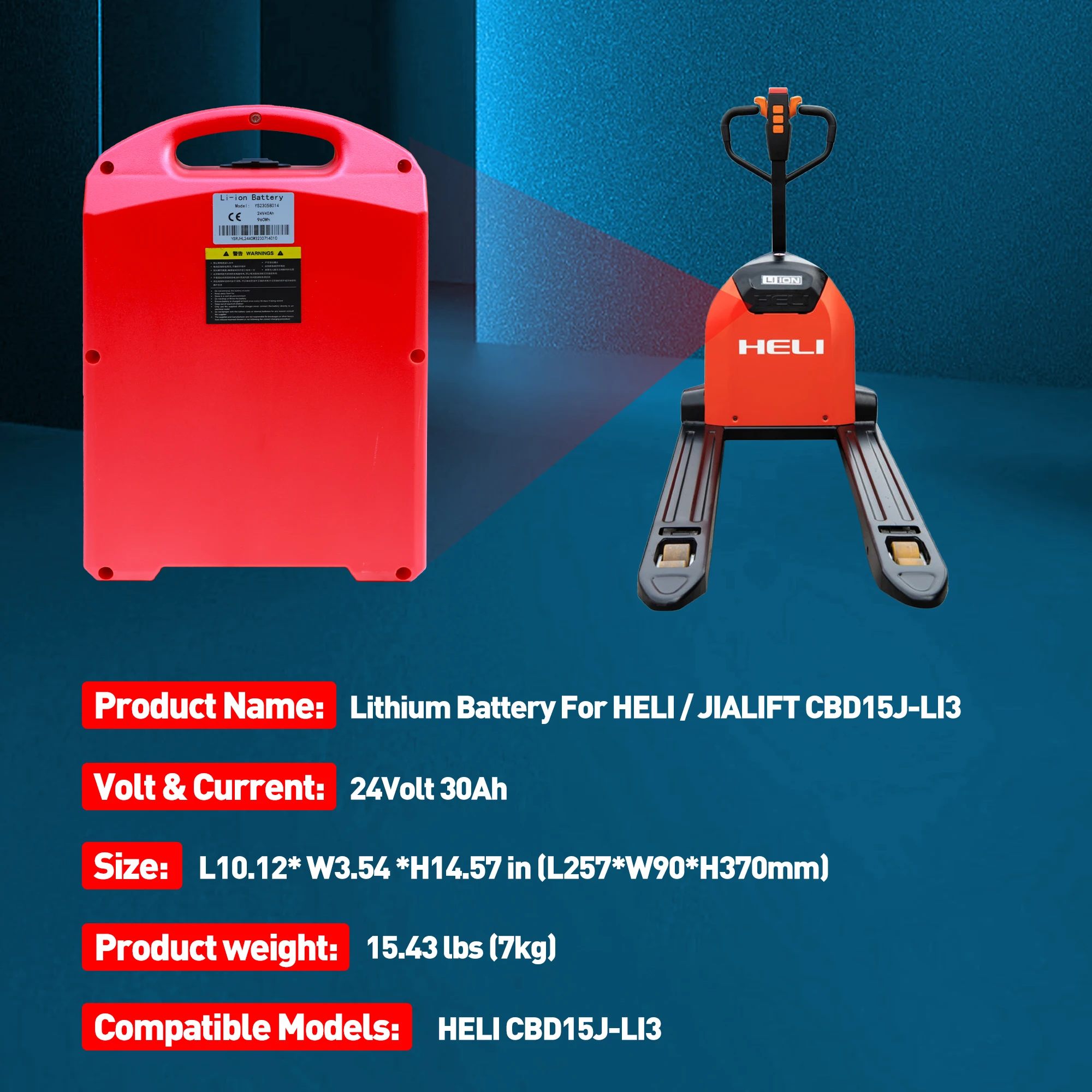 Batteria per Transpallet Elett - Electric Pallet Jack recensione e prezzo