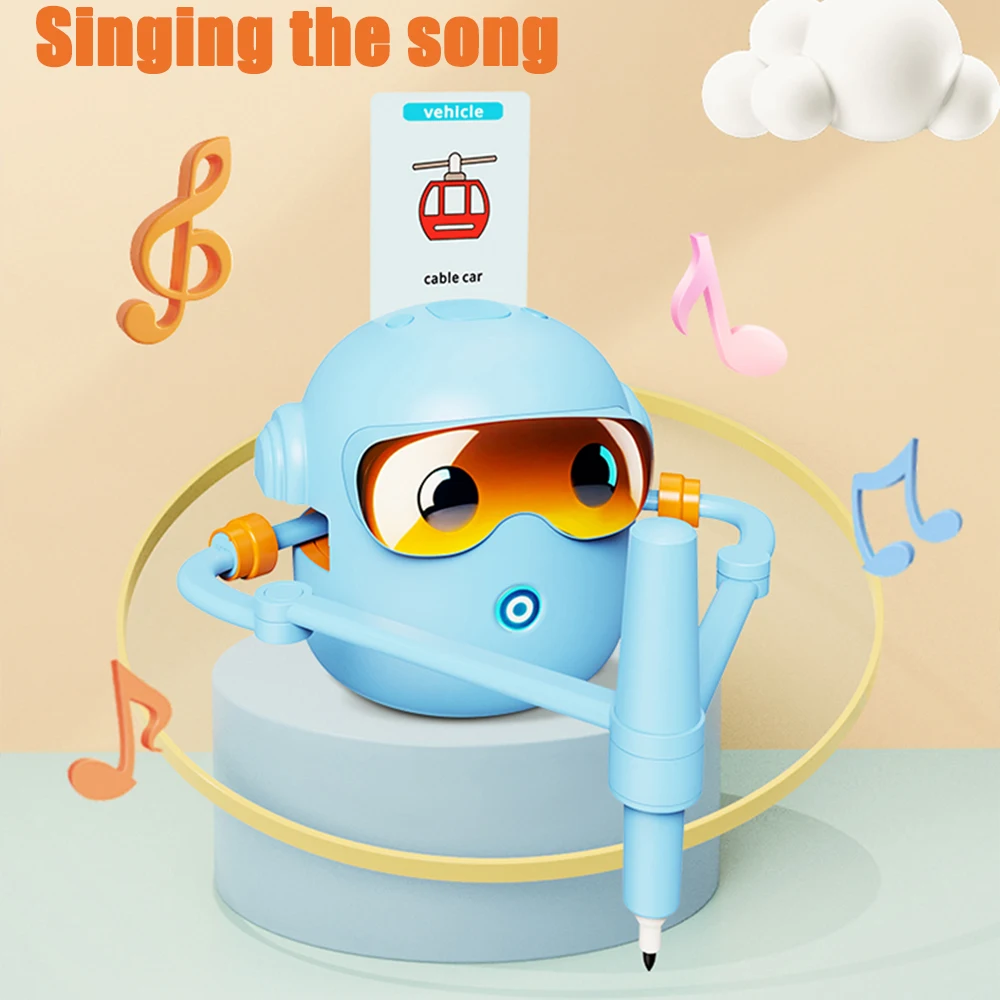 Automatic Intelligent Drawing Robot Enlightenment Intelligent Drawing Robot Teaching Aid Educational Early Childhood Machine Toy