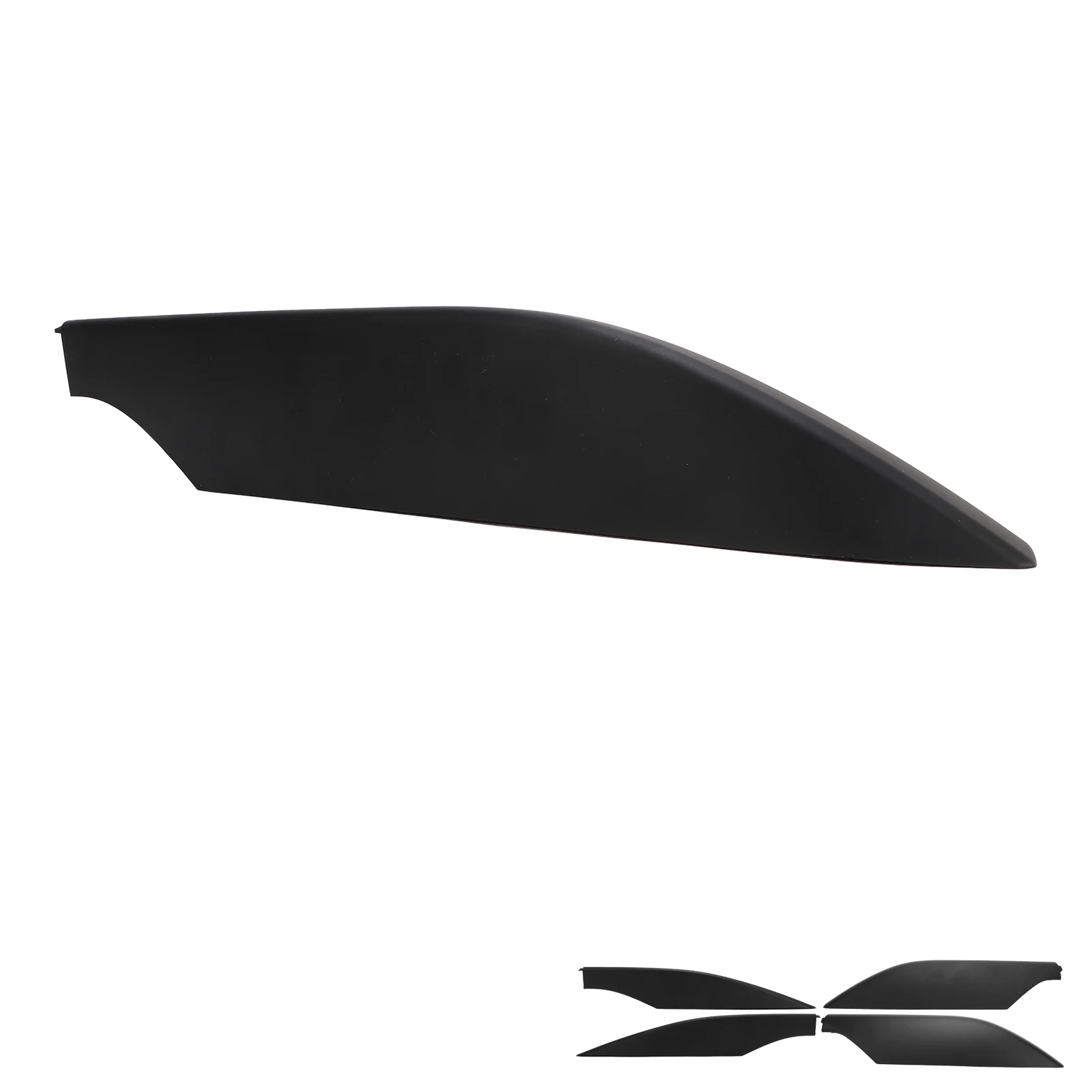 Roof Rack Leg End Cover Wearproof High Durability Stable Structure Black Protective Roof Rack End Cover for GX470 2003 To 2009