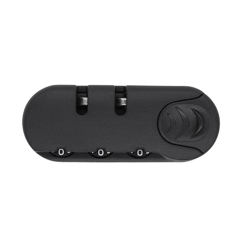 

3 Digit Combination Padlock Accessories for Bags Lock Luggage Suitcase Travel Bag Code Lock Black Combination Iron Core Lock