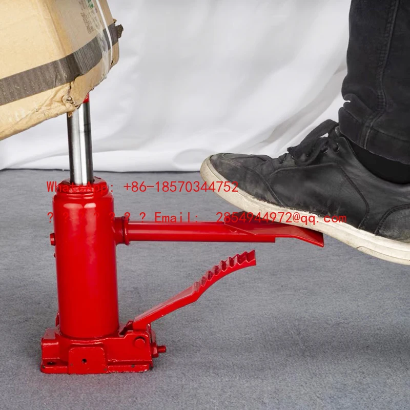 L 2026  Foot operated hydraulic jack, vertical car, 3-ton jack, off-road tire replacement tool